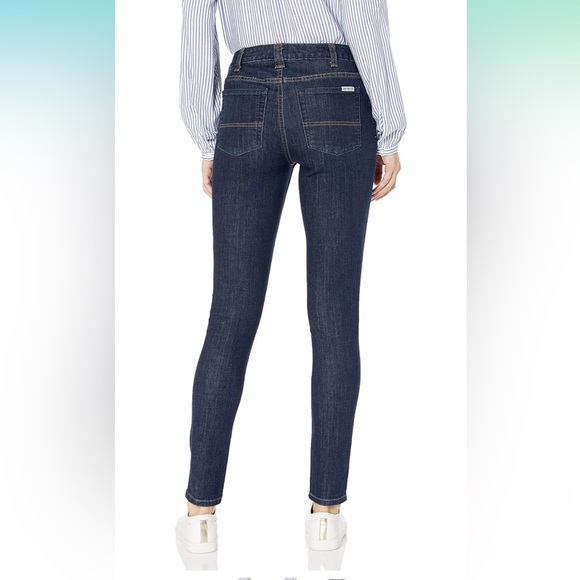 Carhartt Women's Slim Fit Layton Skinny Leg Jean, Midnight Sky, 4 Tall Blue - Picture 2 of 6